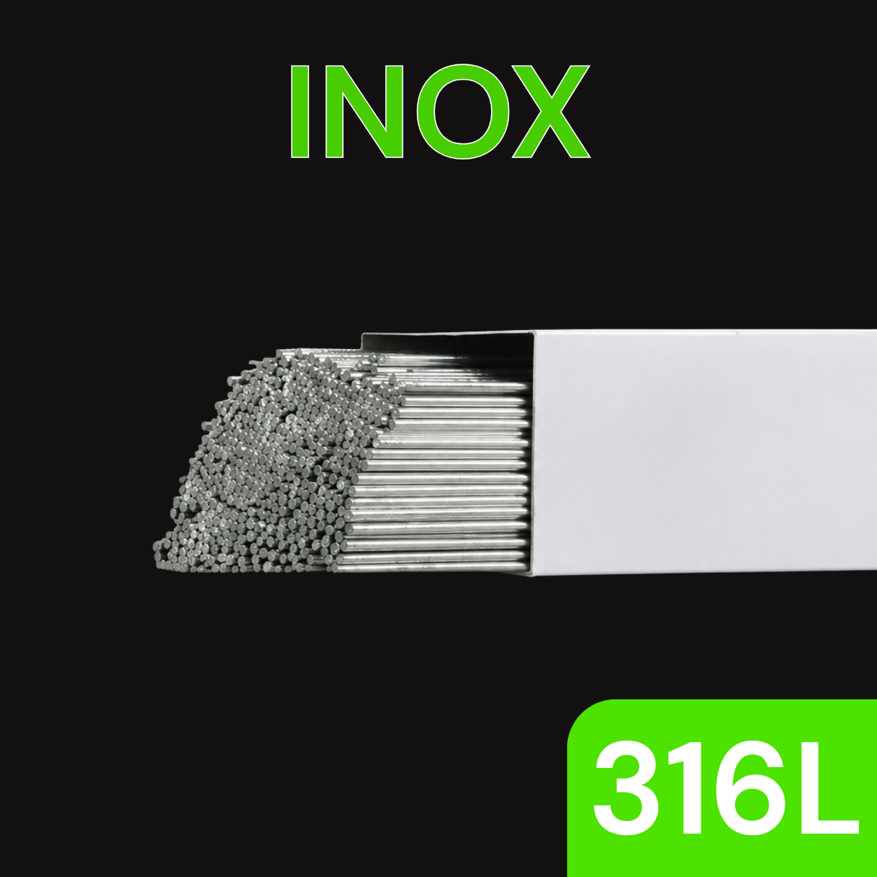 Baguettes tig INOX 316L