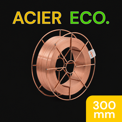 Bobine de fil ACIER Ecologique - Diamètre 300 mm