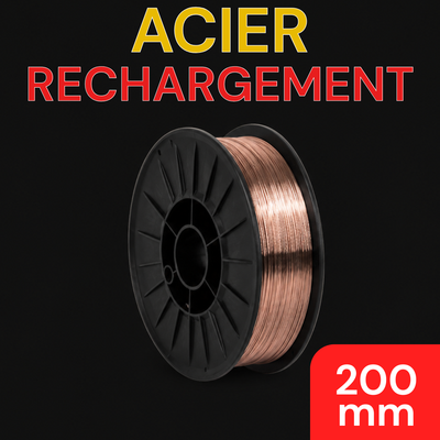 Bobine de fil ACIER SPECIAL RECHARGEMENT - Diam. 300 mm
