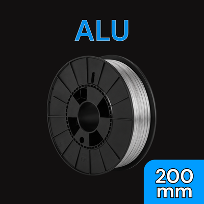 Bobine de fil ALU - Diamètre 200 mm