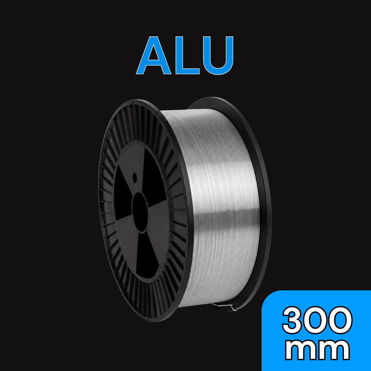 Bobine de fil ALU - Diamètre 300 mm