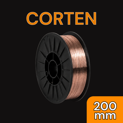 Bobine de fil CORTEN - Diamètre 200 mm