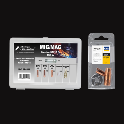 Coffret de maintenance pour torche 150A - MB15