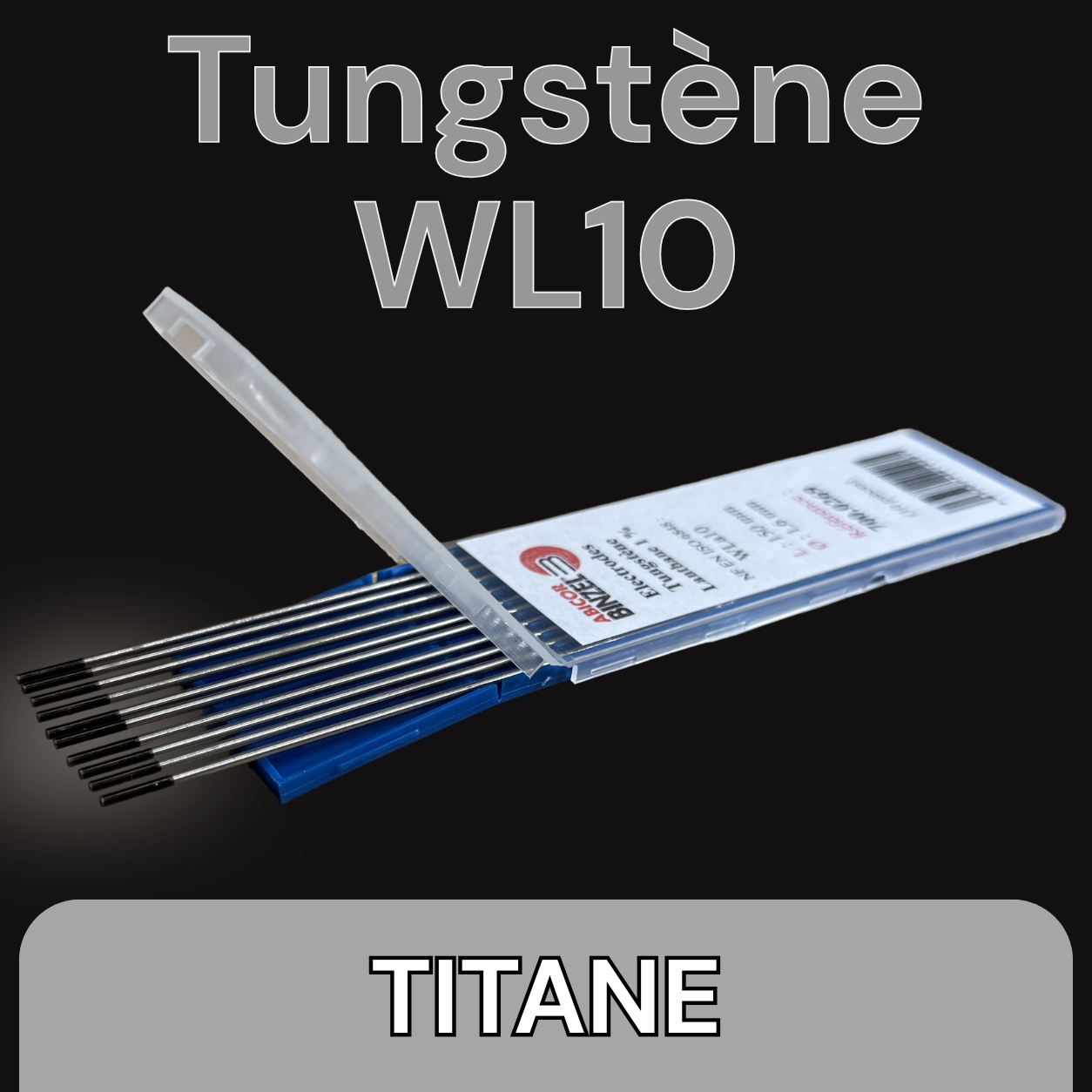 Electrodes TIG LANTHANE 1% WL10 (AC/DC)