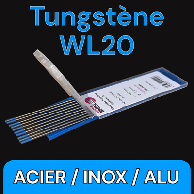 Electrodes TIG LANTHANE 2% WL20 (AC/DC)
