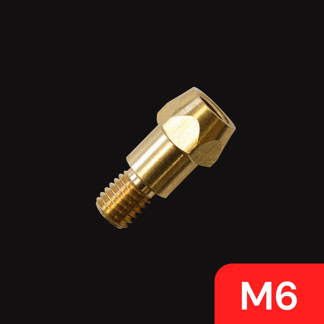 Support tube contact pour torche 350A - Filetage M6