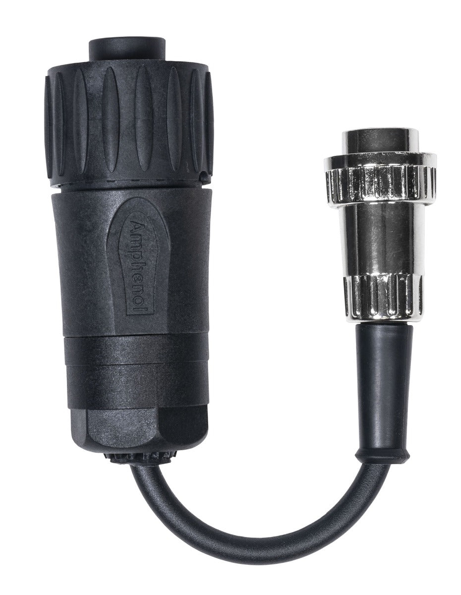 ADAPTATEUR FICHE FEMELLE AMPHENOL  - 7 PLOTS  / FICHE MALE DIN