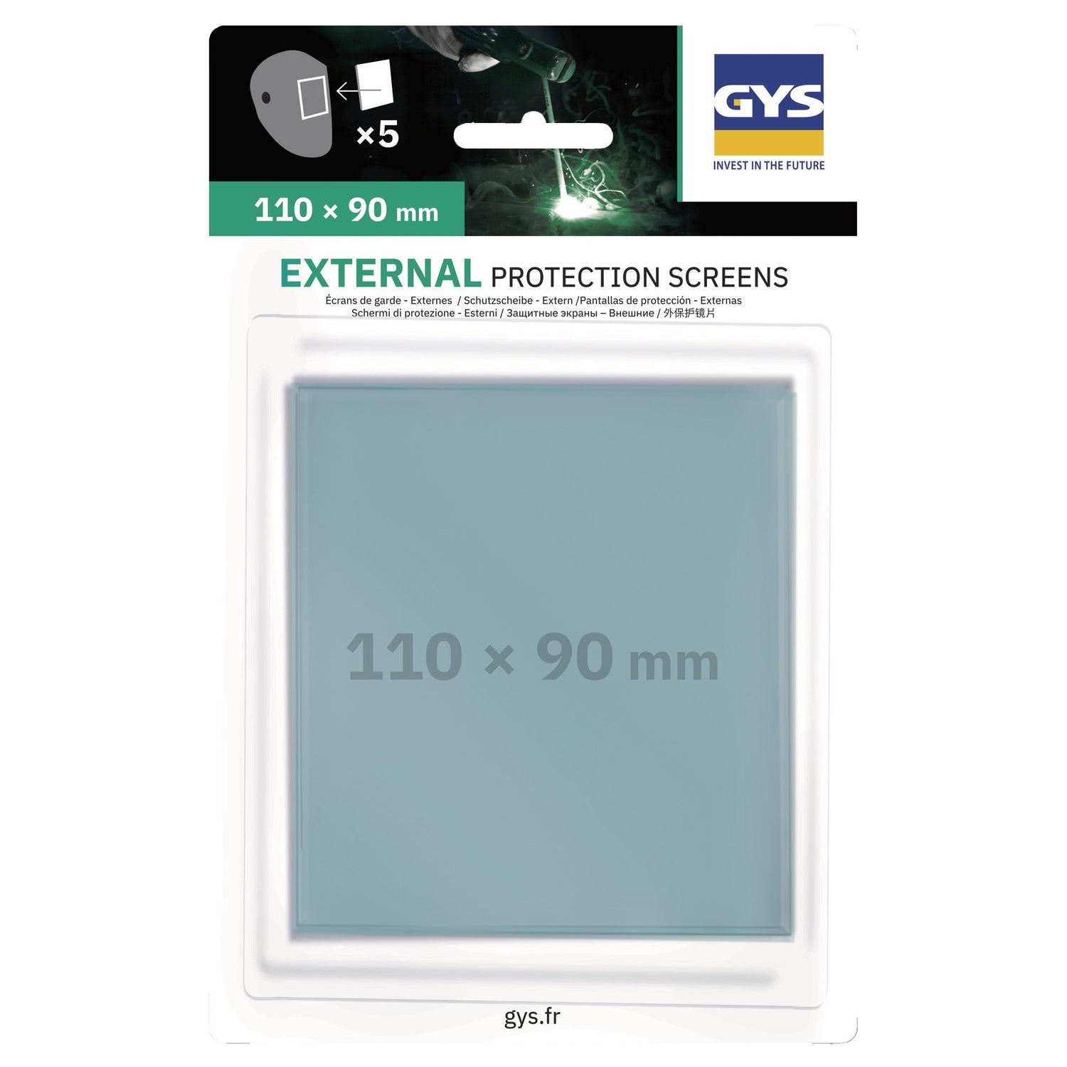 5 Écrans externes 110 x 90 - TECHNO 11 & 9/13 / MASTER 11 / FLIP-FLAP