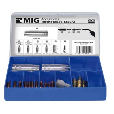 Coffret Torche MIG 350 A (MB36)