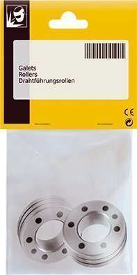 LOT DE 2 GALETS ACIER Ø 1,2/ 1,6 - MAGYS - NEOPULSE -WSS4L - WS4L - WS4R