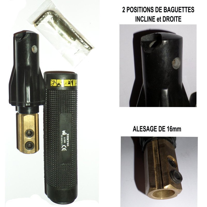 Porte électrodes à vis 300/400 Amp - GYS