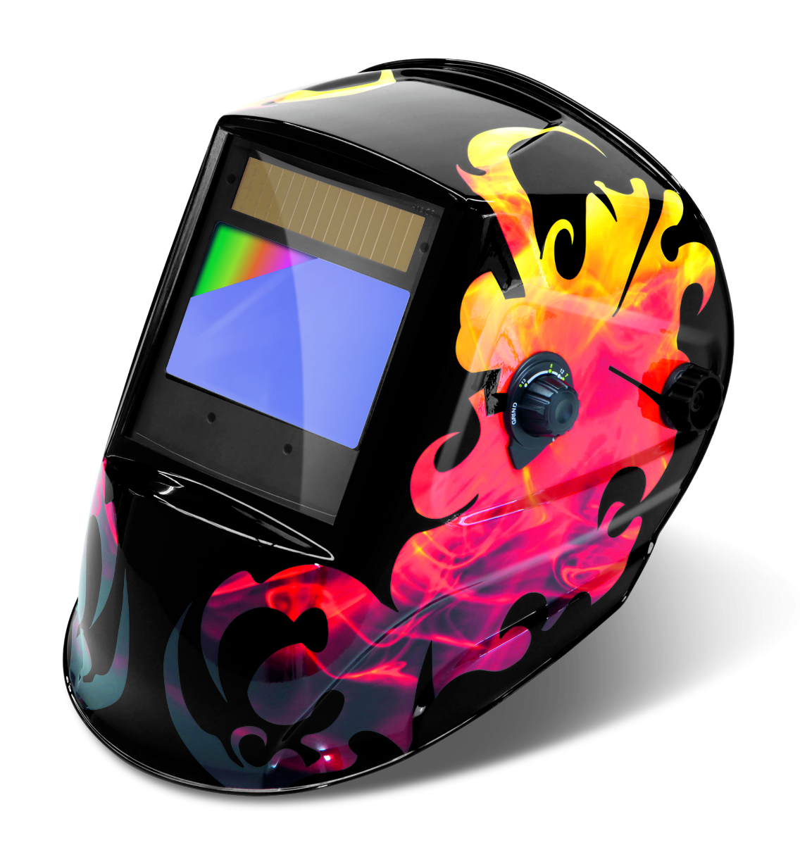Masque de soudeur LCD ZEUS 5-9 / 9-13 G TRUE COLOR - FIRE  - GYS