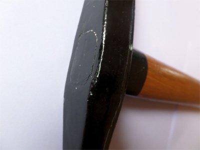 Emmanchement coin (peinture par dessus)