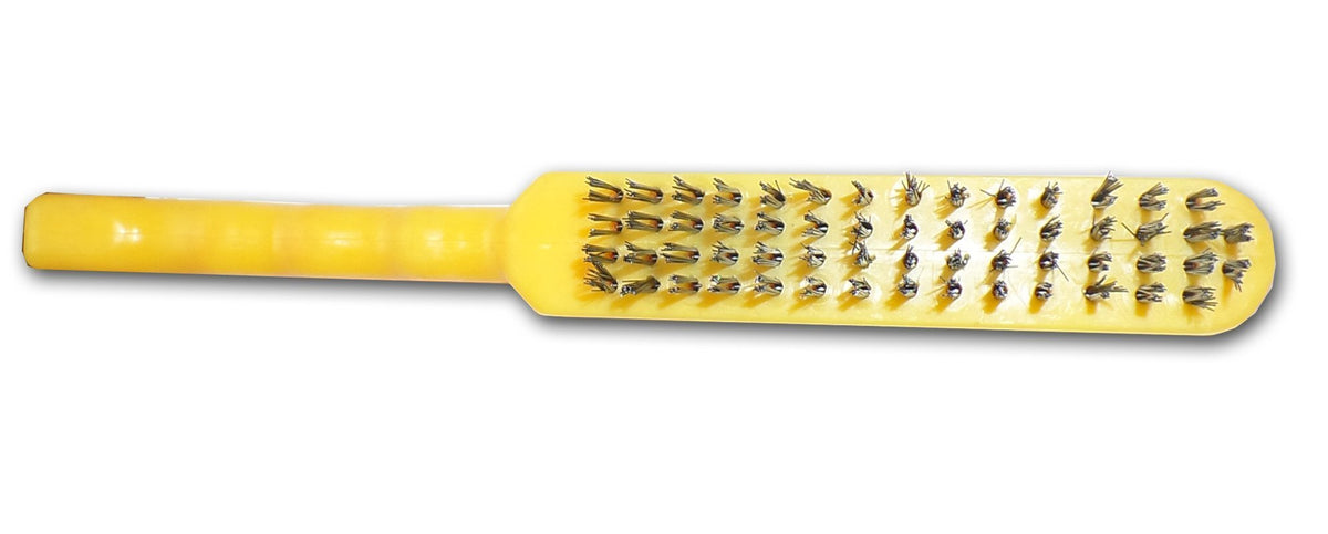 brosse 4 rangs acier