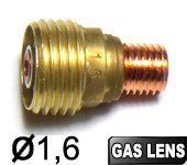 2 Supports pince Ø1,6  GAS LENS pour torches TIG SR9/SRL20/SR20HD
