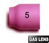 2 Buses N° 5 - Ø8  GAS LENS pour torches TIG SR9/SRL20/SR20HD