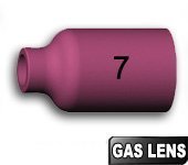 2 Buses N° 7 - Ø11  GAS LENS pour torches TIG SR17 / SR26 / SR18