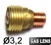 2 Supports pince Ø3,2  GAS LENS pour torches TIG SR9/SRL20/SR20HD