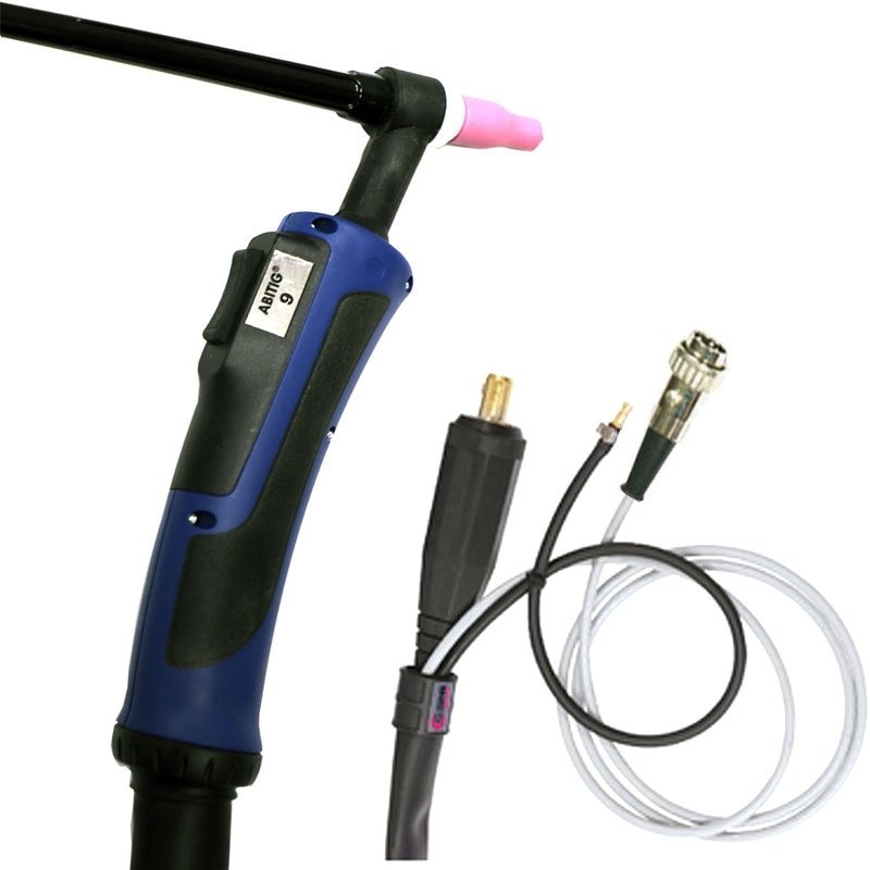 Torche TIG SR9 à double commande - 8M - connecteur 35/50