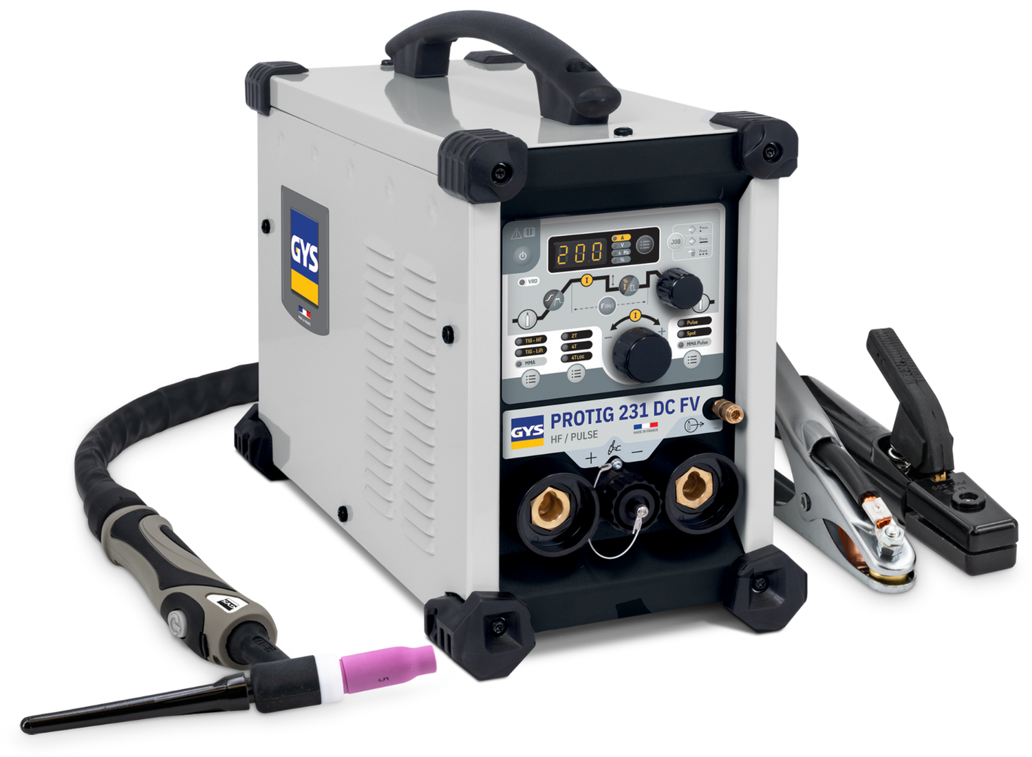 Poste de soudure PROTIG 231 DC FV avec accessoires - GYS