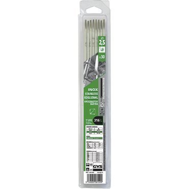 Blister de 30 électrodes INOX 316L - GYS