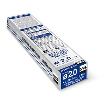 Demi etui de 155 électrodes acier rutiles - GYS