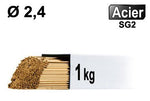 Baguettes tig ACIER d2.4 - 1kg