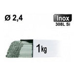 Baguettes tig inox 308l d2,4 - 1kg