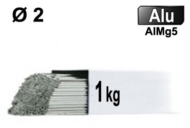 Baguettes tig ALU d2 - 1kg