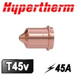 5 Tuyères pour torche Plasma T45v - 45A - manuel - Hypertherm