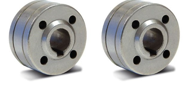 LOT DE 2 GALET NO GAZ  Ø1.0/1.2 - MONOMIG - MONOGYS - MULTIWELD