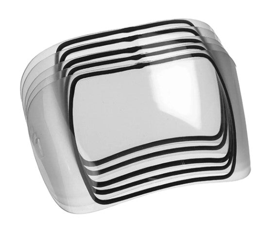 5 Écrans de garde -  Extérieur 100 X 270 mm pour masque OPTREL E684 - Crystal 2.0 - SphereX