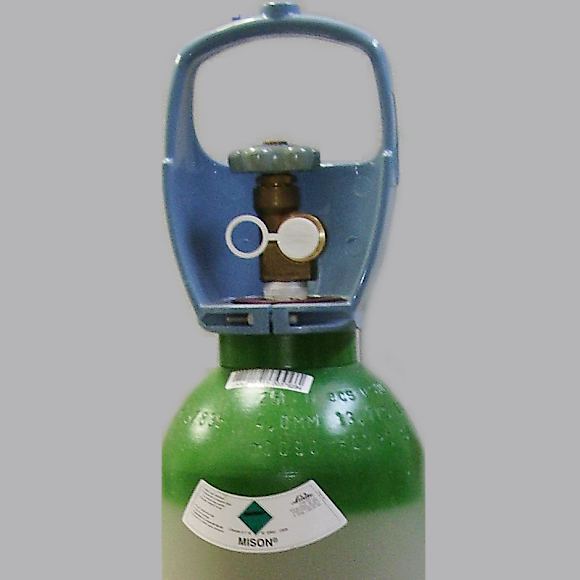 Bouteille   MISON 2  DUES MOBIL  2,28 m3   LINDE ARGON +CO2 -  (spécial soudure INOX)