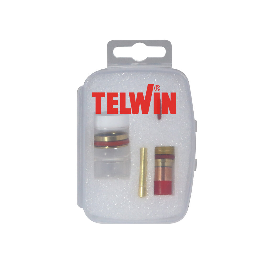 Coffret  TIG CRYSTAL CHAMPAGNE D1,6 pour torche SR17 AC/DC, SR26 AC/DC, SR18 AC/DC - PYREX