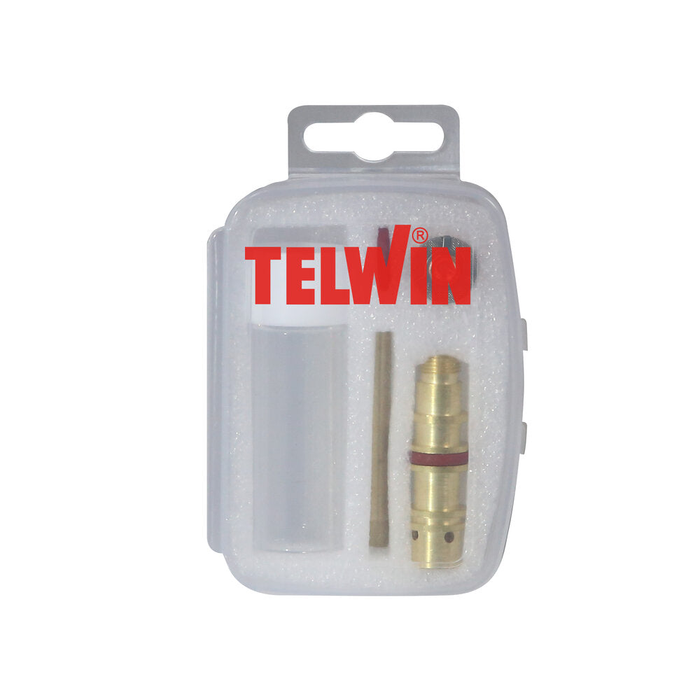 Coffret  TIG CRYSTAL CLEAR CUP - LONG  D1,6 pour torche SR17 AC/DC, SR26 AC/DC, SR18 AC/DC - PYREX