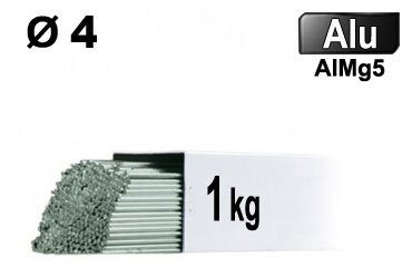 Baguettes tig ALU d 4 - 1 KG VRAC
