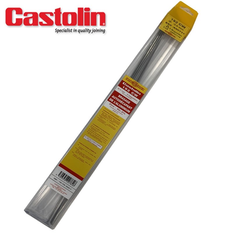 Baguettes métal apport flamme spécial Alu - 192 CW - Ø 2 - CASTOLIN