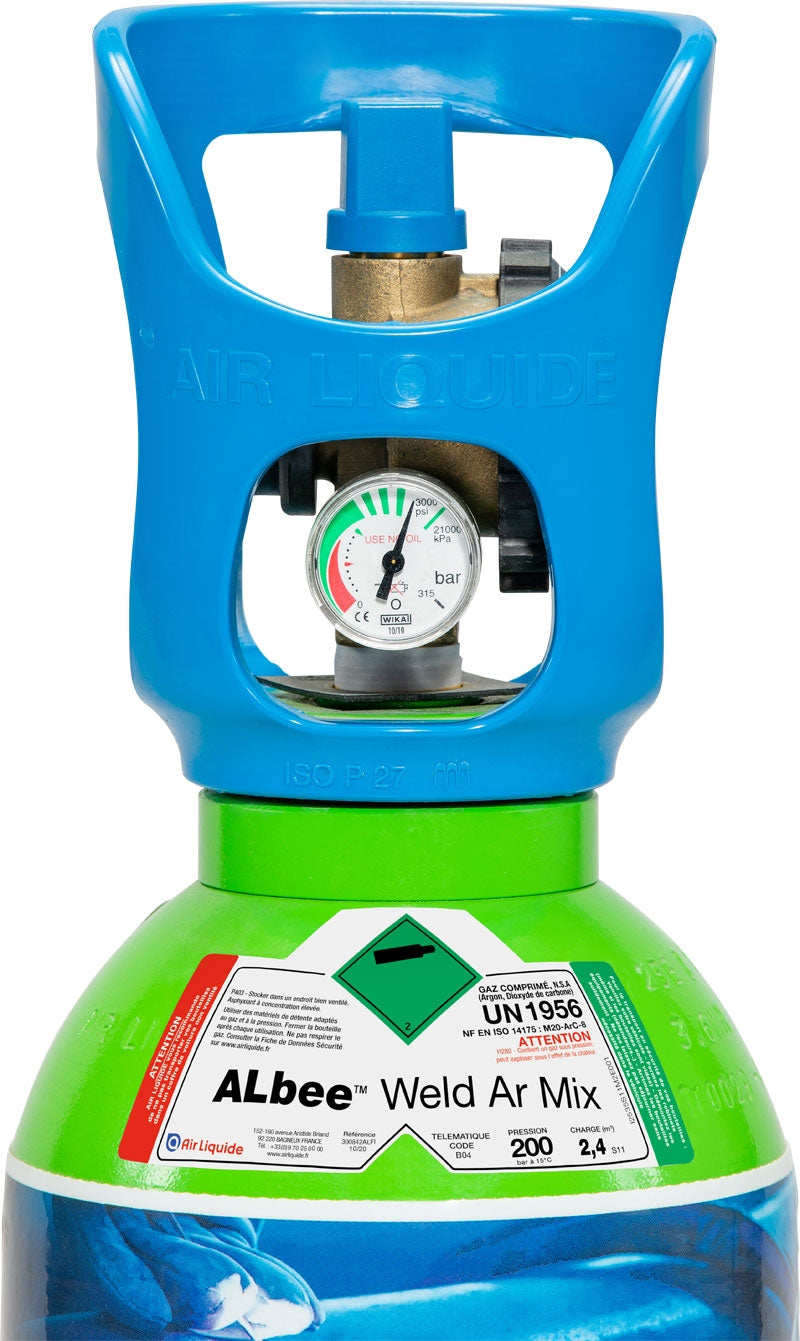 Bouteille ARGON+CO2 - ALBEE ARMIX 8% -  2,4 m3   AIR LIQUIDE- NEWS