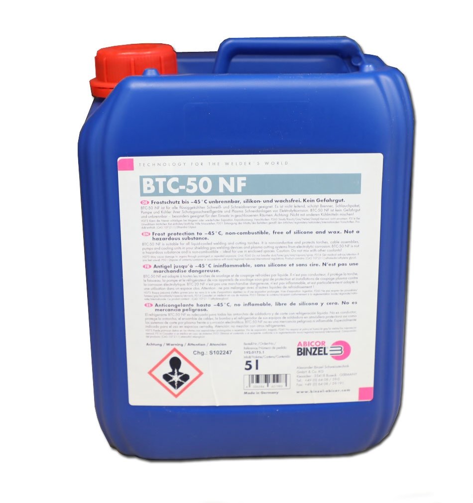 LIQUIDE DE REFROIDISSEMENT 5L  pour système de soudage - BINZEL