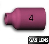 2 Buses N° 4 - Ø6,5  GAS LENS pour torches TIG SR17 / SR26 / SR18
