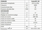 Poste à souder CASTOARC 160 - CASTOLIN -  Livré en mallette