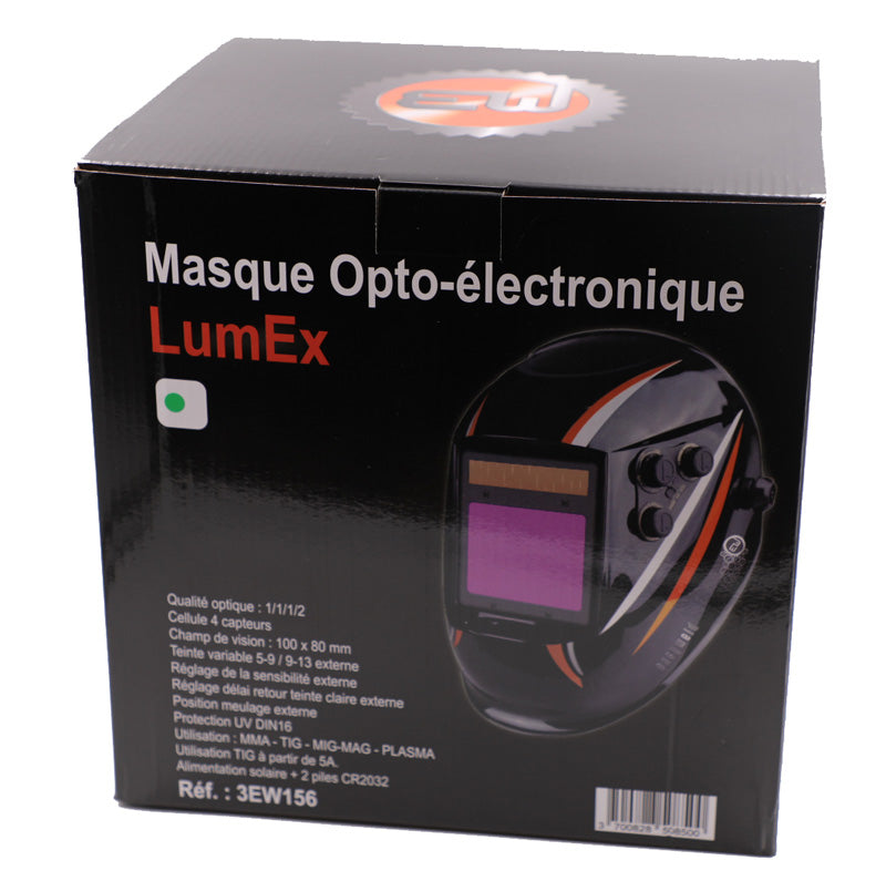 MASQUE DE SOUDEUR LUMEX LCD 5-9 / 9-13 - EASYWELD