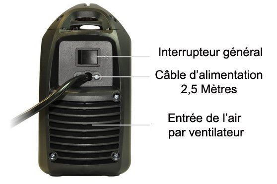 Poste à souder CASTOARC 160 - CASTOLIN -  Livré en mallette