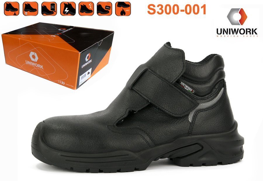 Chaussure de soudeur en cuir - T48 - UNIWORK