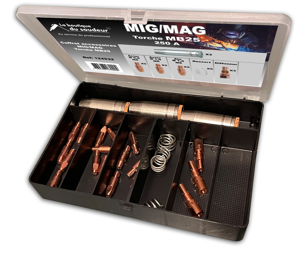 Coffret Torche MIG 250 A (MB25)