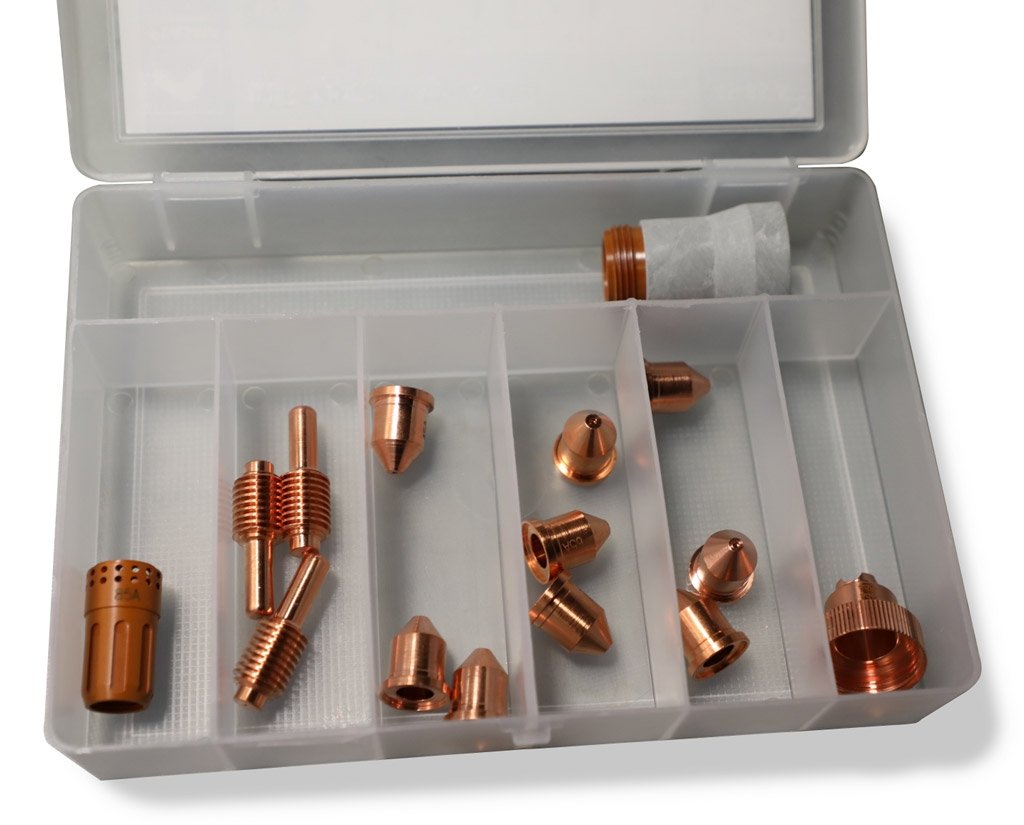 Coffret consommables plasma 45A / 65A / 85A torche MT-125