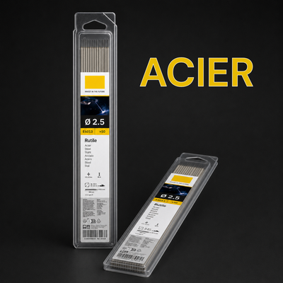 Electrodes ACIER - Rutile/Basique