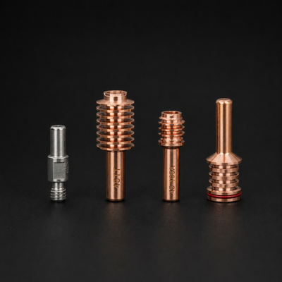 Electrodes pour torches plasma