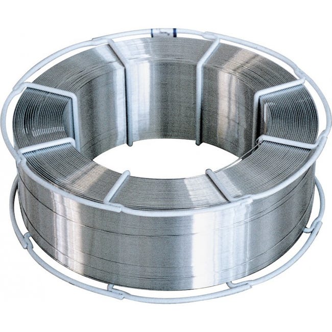 Bobine de fil plein Ecologique D 300 mm  - ALU (AlMg5) - D 1,2 - 7 kg -