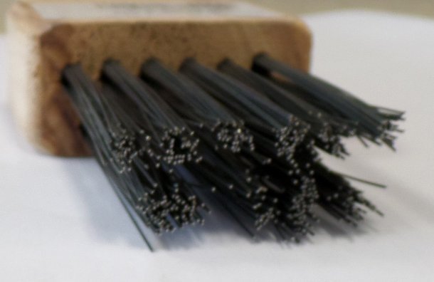 Brosse métal pinceau Acier- manche bois - SODISARC